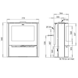 Kaminofen Aduro 15 Lux