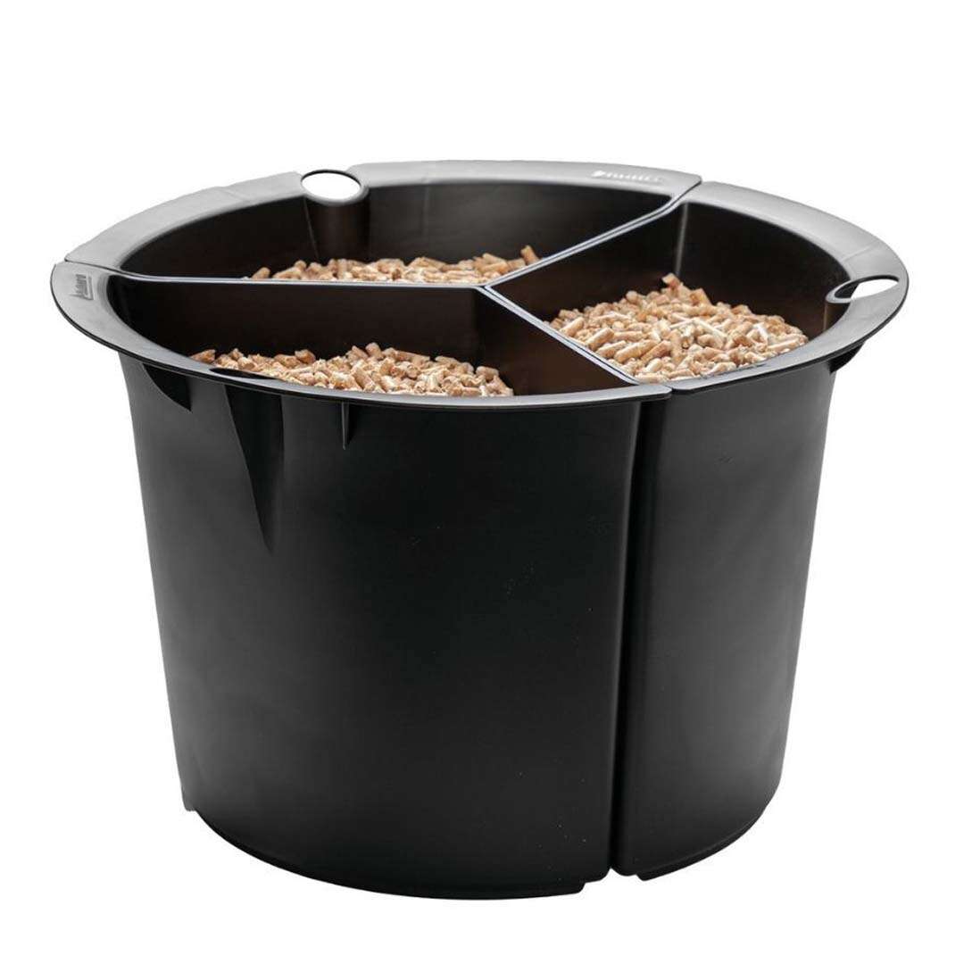 Plastikeinsatz Pellet 3 tlg. für Aduro Proline Holzkörbe Ø 45 cm