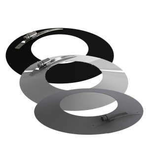 Pelletofenrohr Wandrosette