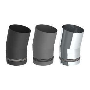 Pelletofenrohr 15° Bogen