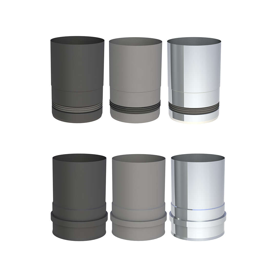 Pelletofenrohr Ofenanschlussstück