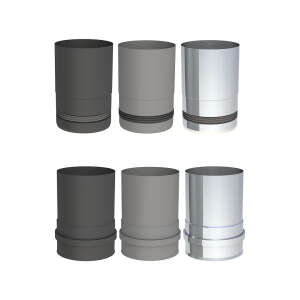 Pelletofenrohr Ofenanschlussstück