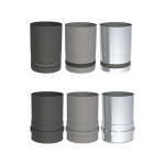 Pelletofenrohr Ofenanschlussstück