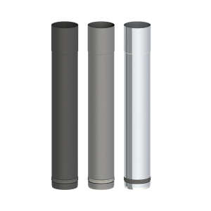 Pelletofenrohr Schiebeelement 80-420 mm