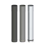 Pelletofenrohr Schiebeelement 80-420 mm