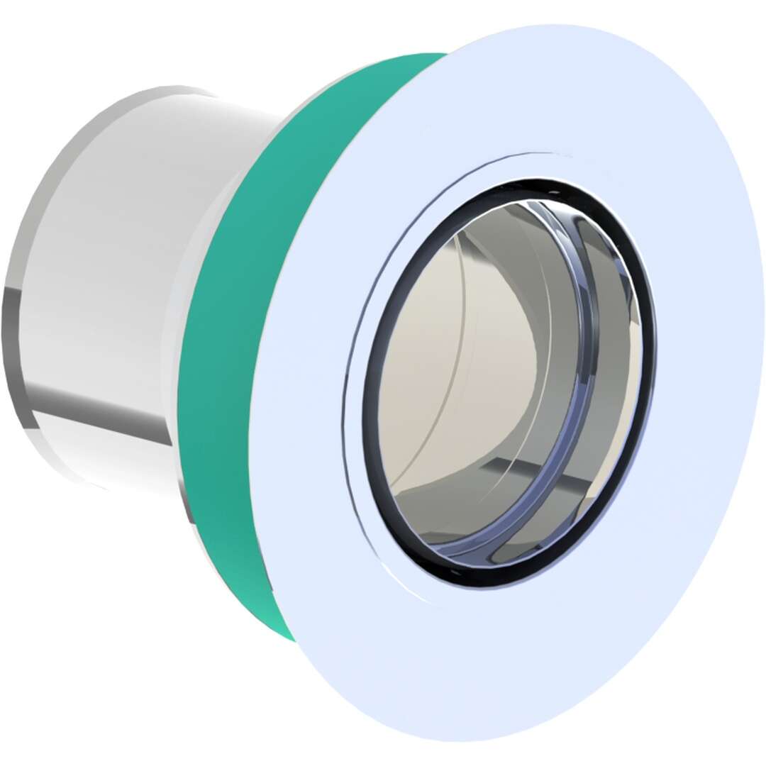 Pelletofenrohr Anschlussstutzen mit Wandfutter