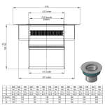 Pelletofenrohr Anschlussstutzen mit Wandfutter