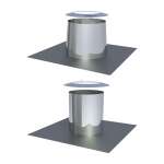 DW-FU - Flachdachdurchführung mit Wetterkragen
