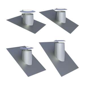 DW-FU - Dachdurchführung mit Bleirand und Wetterkragen