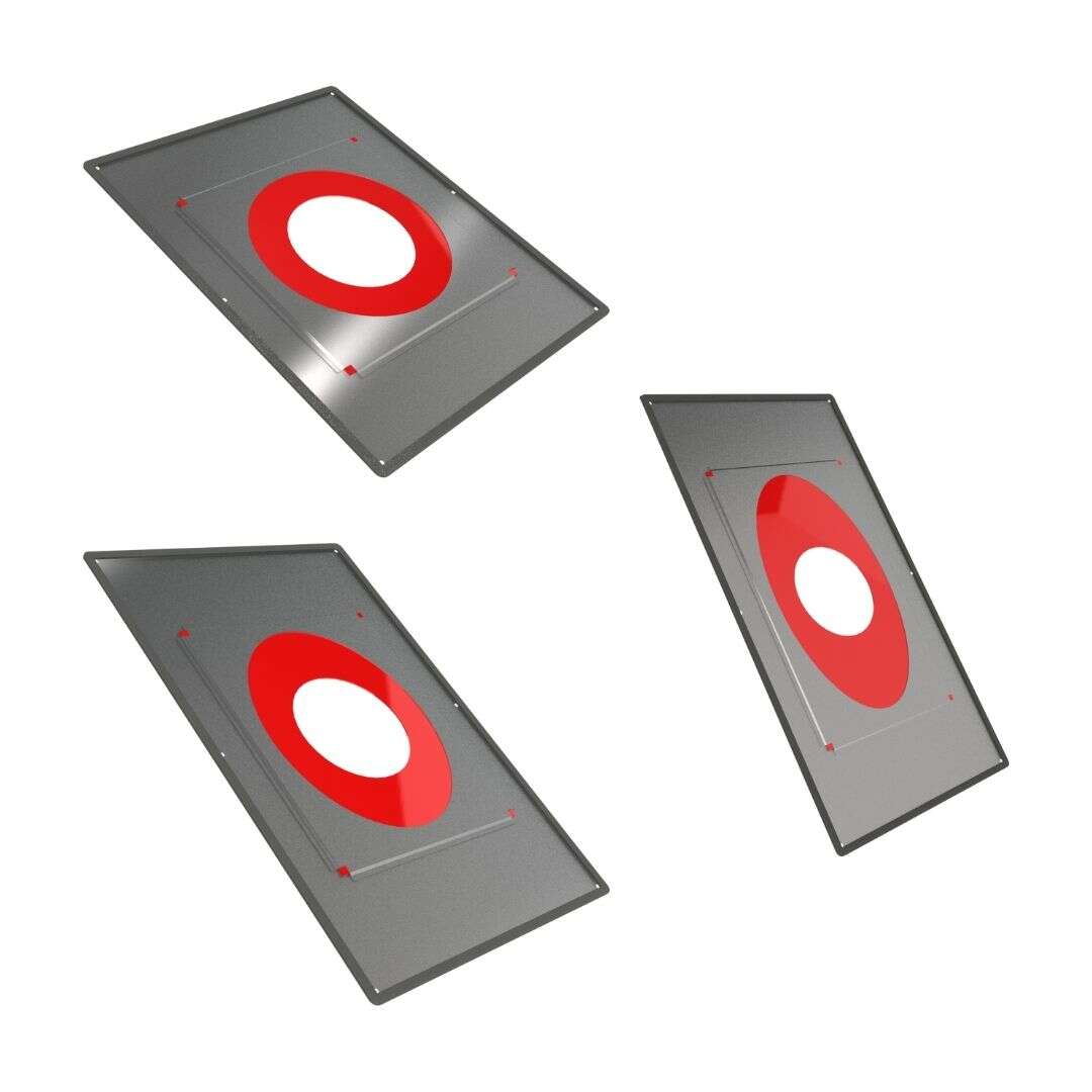 DW-FU - Deckenblende mit Dichtung für Dampfsperre